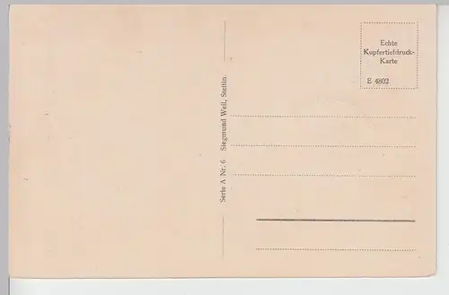 (109232) AK Stettin, Szczecin, Hakenterrasse, Oberzolldirektion, vor 1945