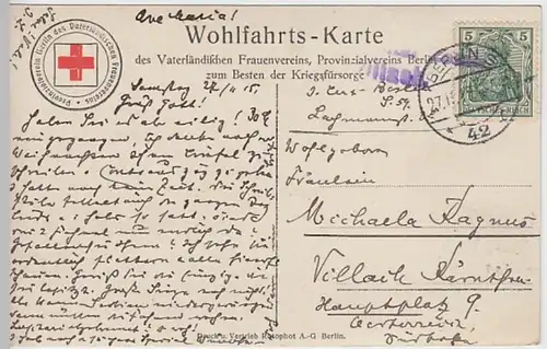 (26469) Foto AK Liebesgaben, Paket für die Front 1915