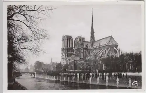 (9301) Foto AK Paris, Notre Dame, vor 1945