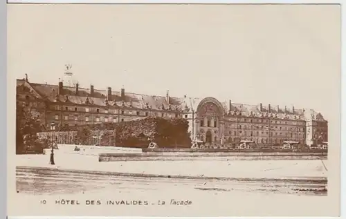 (7562) AK Paris, Invalidenheim, vor 1945