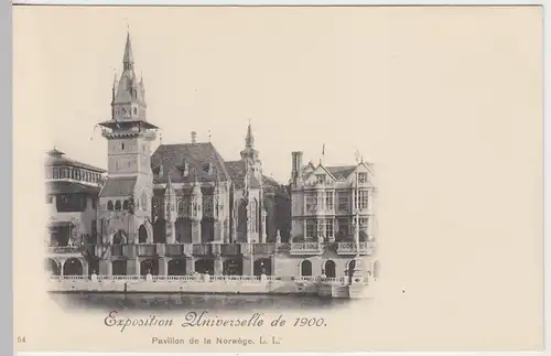 (42208) AK Paris, Exposition Universelle, Pavillon de la Norwege 1900
