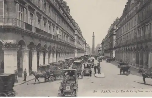 (1165) AK Paris, Rue de Castiglione, vor 1945
