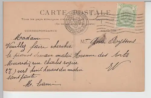 (110067) AK Paris, Le Petit Palais 1909