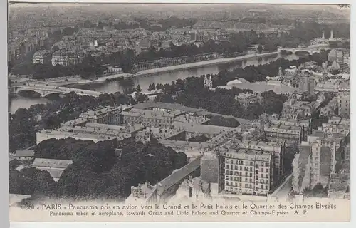 (110014) AK Paris, Grand et Petit Palais, Quartier des Champs Élysées, vor 1945