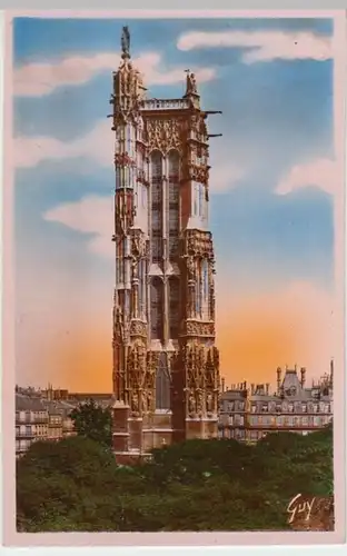 (10108) AK Paris, La tour Saint-Jaques vor 1945