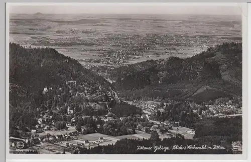 (88297) Foto AK Zittau, Oybin, Blick vom Hochwald, 1939