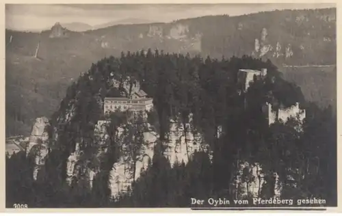 (626) Foto AK Oybin, Berg, vor 1945