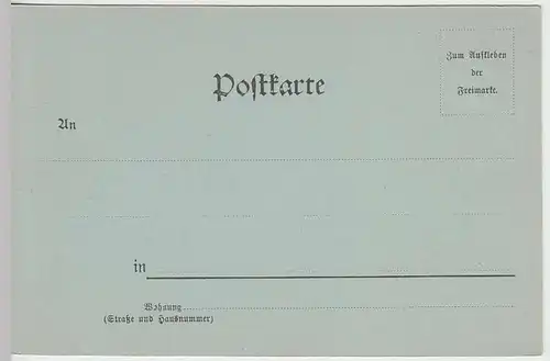 (33056) AK Gruss aus Oybin bei Zittau, Mondscheinkarte, vor 1905