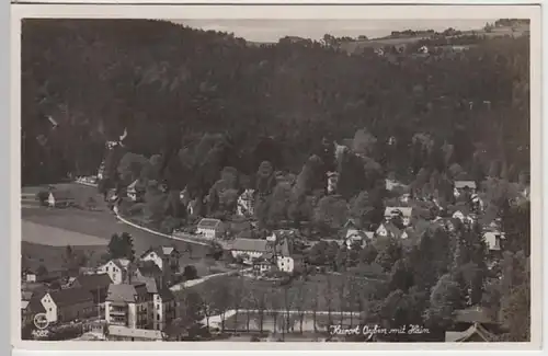 (29284) Foto AK Oybin mit Hain 1942