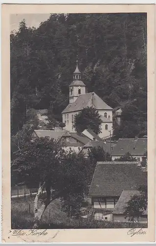 (110385) AK Oybin, Kirche, 1920