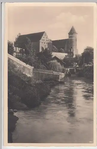 (87377) Foto AK Allenstein, Olsztyn, Schloss, 1939