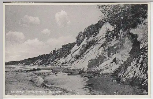 (36212) AK Georgenswalde, Otradnoje, Steilküste, 1934