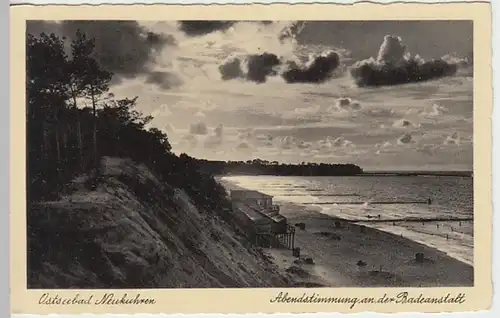 (21651) AK Neukuhren, Pionerski, Am Strand, vor 1945