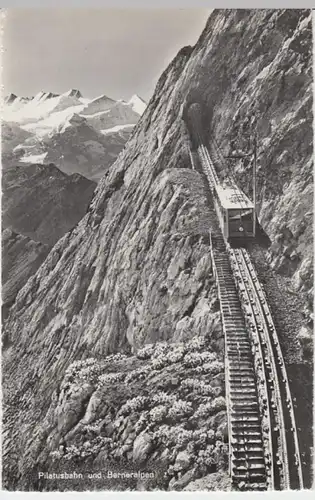 (14252) Foto AK Pilatusbahn, Berner Alpen, nach 1945
