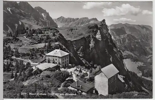 (14114) Foto AK Engelberg, Obwalden, Hotel Trübsee, nach 1945