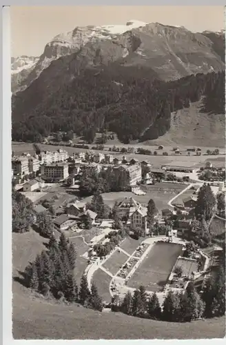 (14026) Foto AK Engelberg, Obwalden, Panorama, Titlis, nach 1945