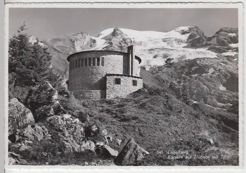 (14013) Foto AK Engelberg, Obwalden, Kapelle auf Trübsee, nach 1945