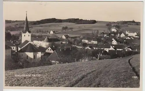 (49267) Foto AK Gallspach, Totale, 1929