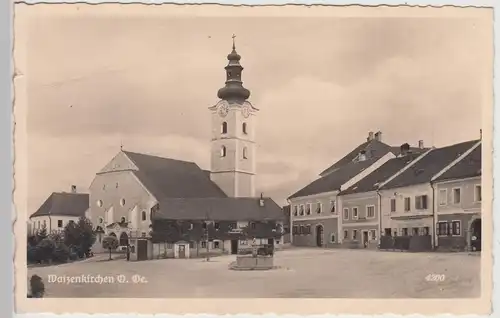 (115252) Foto AK Waizenkirchen O.Oe., Markt 1938
