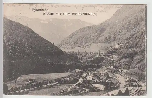 (112994) AK Klaus an der Pyhrnbahn 1925