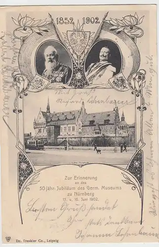 (96131) AK Nürnberg, Germanisches Museum 1902