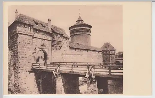 (95155) AK Nürnberg, Frauentor, Frauentorturm, vor 1945