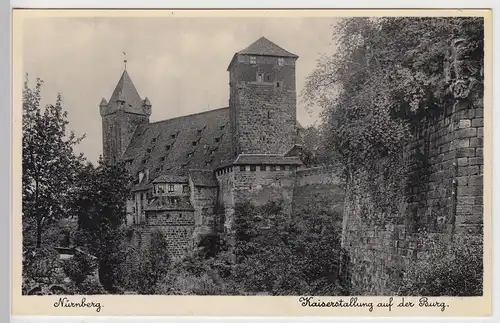 (91269) AK Nürnberg, Kaiserstallung, Burg
