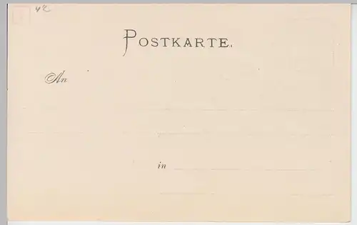 (91264) AK Gruß aus Nürnberg, Burghof, bis 1905