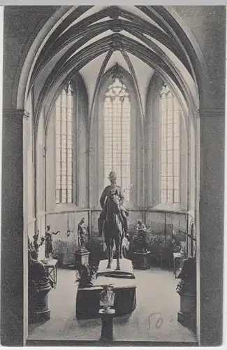 (8090) AK Nürnberg, Katharinenkirche, Inneres, um 1906