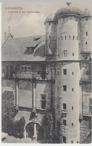 (8087) AK Nürnberg, Tucherhof Hirschelgasse, um 1906