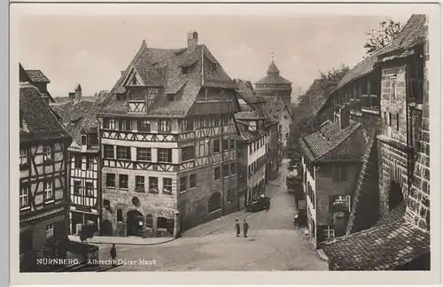 (78572) Foto AK Nürnberg, Albrecht Dürer Haus, vor 1945