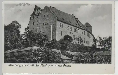 (78397) AK Nürnberg, Burg, 1939