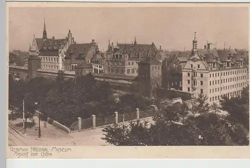 (76014) AK Nürnberg, German. Nationalmuseum von Osten, vor 1945