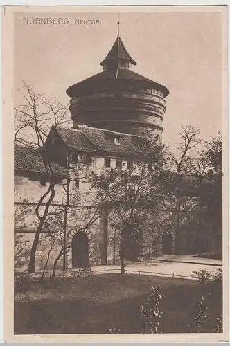 (75615) AK Nürnberg, Neutor, vor 1945