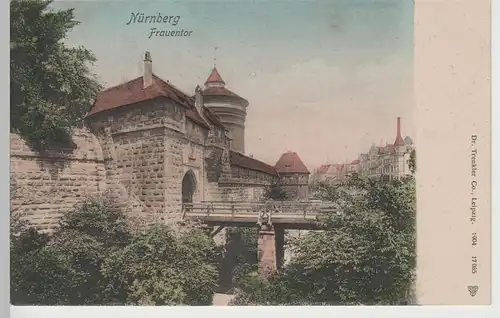 (74212) AK Nürnberg, Frauentor, 1904