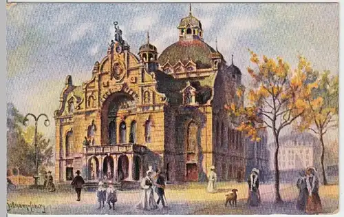 (7230) Künstler AK Gottmann, Nürnberg, Stadttheater, vor 1945