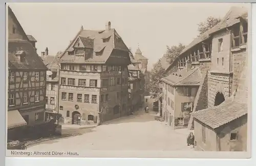 (71806) Foto AK Nürnberg, Albrecht Dürer-Haus vor 1945