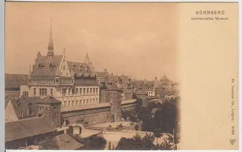 (6761) AK Nürnberg, Germanisches Museum um 1906