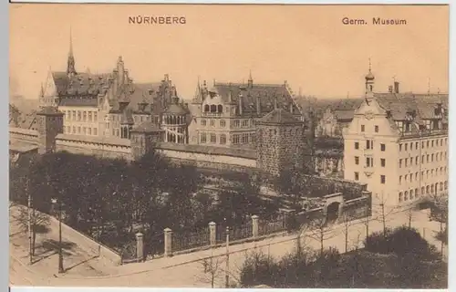 (6758) AK Nürnberg, Germanisches Museum 1906