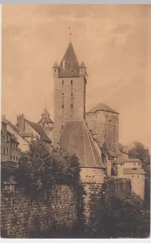 (6334) AK Nürnberg, Burg, Luginsland, vor 1945