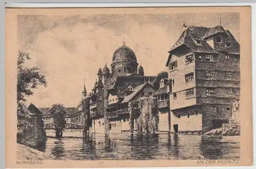 (18505) AK Nürnberg, An der Pegnitz, vor 1945