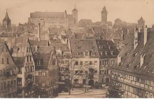 (165) AK Nürnberg, Burg, Maximiliansplatz, vor 1945