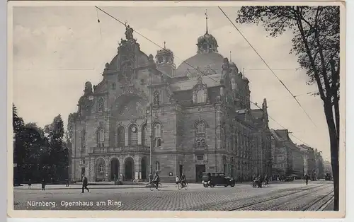 (105872) AK Nürnberg, Opernhaus am Ring, 1940