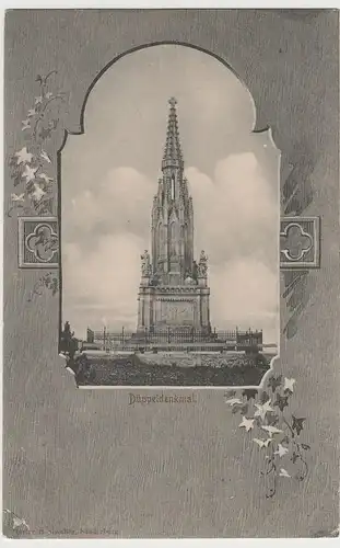 (80263) AK Düppel, Siegesdenkmal, bis 1905