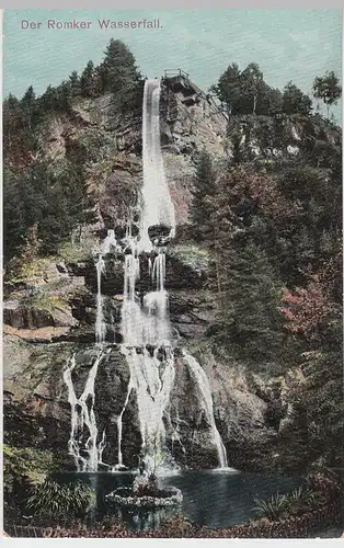 (98883) AK Romkerhaller Wasserfall, vor 1945
