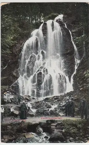 (98830) AK Bad Harzburg, Radau Wasserfall, um 1906