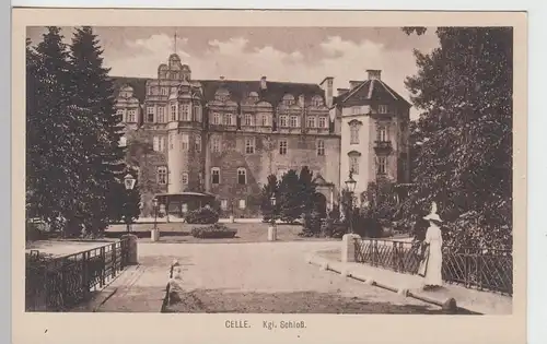 (98025) AK Celle, Schloss, vor 1945