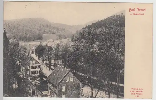 (96960) AK Bad Grund, Gesamtansicht, 1919