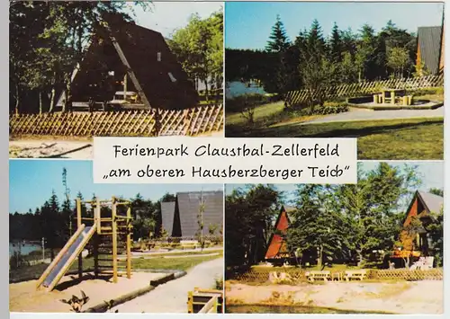 (96201) AK Clausthal-Zellerfeld, Mehrbildkarte Ferienpark, 1977