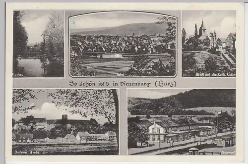 (95375) AK Vienenburg, Mehrbildkarte, 1953